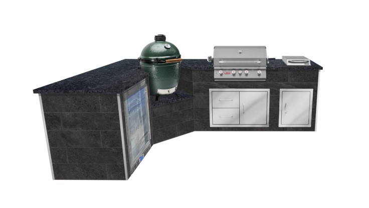 Calgary Bull BBQ Big Green Egg Outdoor Kitchen The BBQ Shop